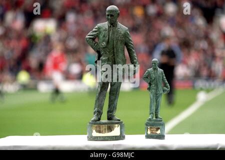 FA Premiership Carling - Football - Manchester United v Wimbledon Banque D'Images