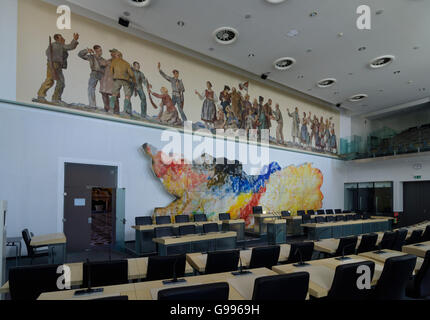 Landhaus (stet house) : Boardroom , siège du parlement de la Carinthie, Klagenfurt, Autriche, Carinthie, Styrie, Banque D'Images