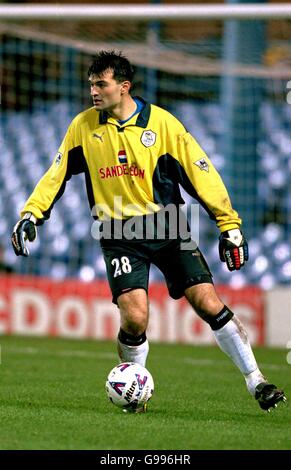 Football - AXA FA Cup - troisième tour - Sheffield mercredi et Bristol City. Pavel Srnicek, gardien de but de Sheffield le mercredi Banque D'Images