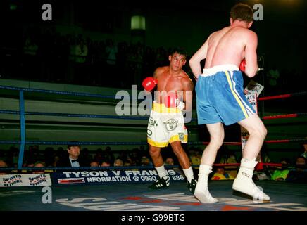 Championnat de boxe - WBO Acelino Freitas Super-Featherweight - v Barry Jones Banque D'Images