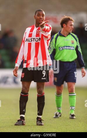 Football - Nationwide League Division 3 - Lincoln City / Northampton Town.Gavin Gordon, Lincoln City Banque D'Images