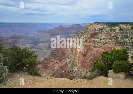 Le Nord du Grand Canyon en Arizona, l'Amérique. Banque D'Images