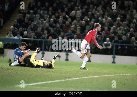 Soccer - FA Premiership Carling - Sheffield Wednesday v Manchester United Banque D'Images