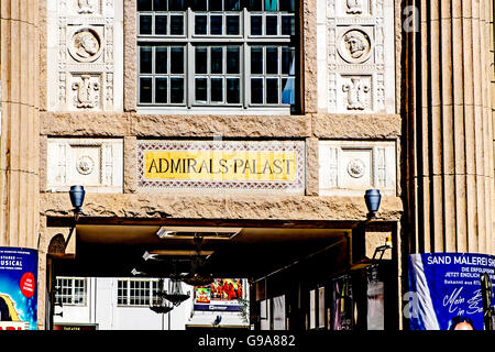 Berlin, l'Admiralspalast - revue Theatre Banque D'Images