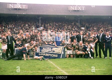 Rugby Union - Allied Dunbar Premiership - Leicester v Baignoire Banque D'Images