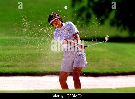 Women's Golf - Australian Ladies' Masters - Queensland. Fumiko Muraguchi Banque D'Images