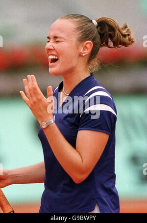 Tennis - Open de France de Roland Garros 2000 Banque D'Images