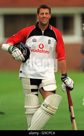 Cricket - Quatrième Cornhill Insurance Test - Angleterre v Antilles - Filets Banque D'Images