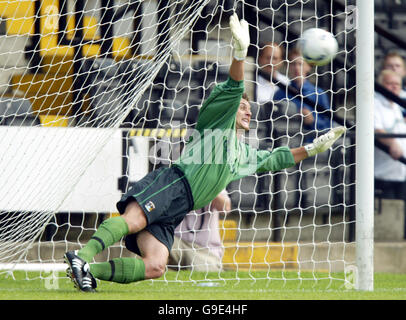 Football - amical - Notts County / Coventry City - Meadow Lane.Andy Marshall, gardien de but de Coventry City Banque D'Images