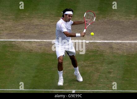 Tennis - Wimbledon 2006 - All England Club - Jour 11 Banque D'Images