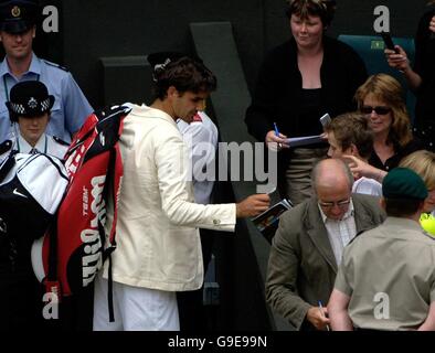 Tennis - Wimbledon 2006 - All England Club - Jour 11 Banque D'Images