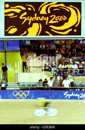 Jeux Olympiques Sydney 2000 - cyclisme - Men's Personne Persuit - Qualifications Banque D'Images