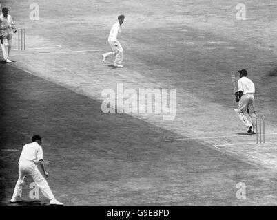 Match de cricket - Tour - Rhône-Alpes v Angleterre - Wanderers Stadium - Deuxième journée Banque D'Images