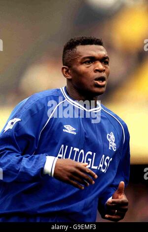 Soccer - FA Carling Premiership - Chelsea / Leicester City. Marcel Desailly, Chelsea Banque D'Images