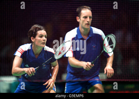 Jeux Olympiques Sydney 2000 - Badminton - Double mixte Banque D'Images