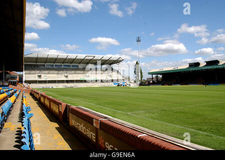 Le nouveau stand est en construction au stade Headingley Carnegie, à Leeds. Banque D'Images