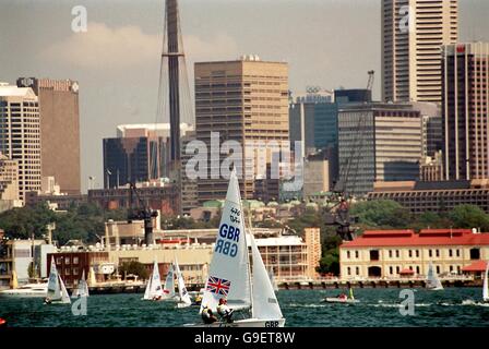 Jeux Olympiques Sydney 2000 - Voile - Men's Open Star Fleet Banque D'Images