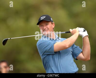 Golf - le 135e Open Championship 2006 - quatrième jour - Royal Liverpool - Hoylake. Ernie Els, Afrique du Sud Banque D'Images