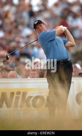 Golf - le 135e Open Championship 2006 - quatrième jour - Royal Liverpool - Hoylake. Ernie Els, Afrique du Sud Banque D'Images