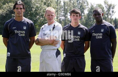 Football - Manchester City photocall et conférence de presse - Carrington Banque D'Images