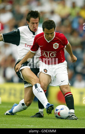 Football - Friendly - Preston North End v Manchester United - Deepdale Banque D'Images