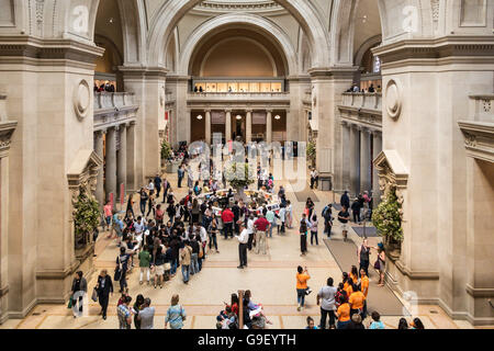 Grand Hall du Metropolitan Museum of Art, New York, USA Banque D'Images