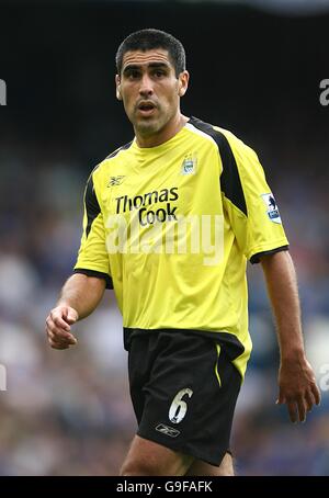 Soccer - FA Barclays Premiership - Chelsea / Manchester City - Stamford Bridge.Claudio Reyna, Manchester City Banque D'Images