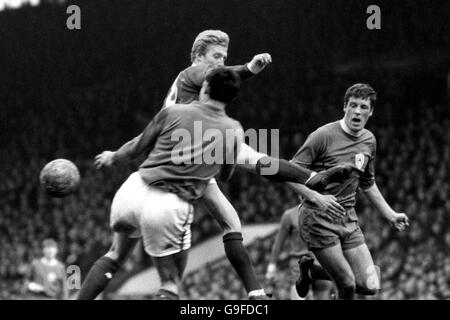 Football - Football League Division One - Manchester United v Leicester City Banque D'Images