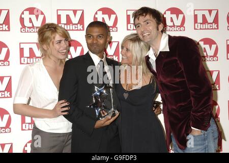 Rapide et plat TV Choice Awards Banque D'Images