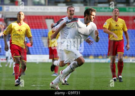 Soccer - FA Barclays Premiership - Bolton Wanderers v Watford - le stade Reebok Banque D'Images