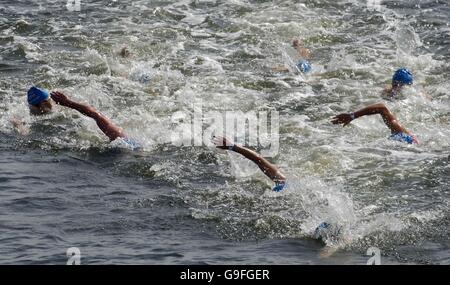 Athlétisme - La Michelob ULTRA Triathlon de Londres Banque D'Images