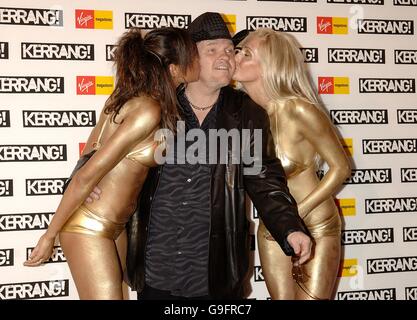 Kerrang Awards 2006 - la brasserie. Le pain de viande arrive sur le tapis rouge. Banque D'Images