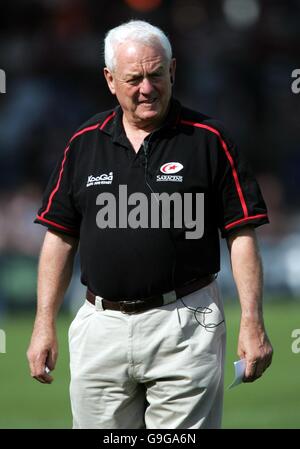 Rugby Union - Guinness Premiership - Bristol / Saracens - Memorial Stadium - Bristol.L'entraîneur de Saracens Alan Gaffney lors du match Guinness Premiership contre Bristol au Memorial Stadium, Bristol. Banque D'Images