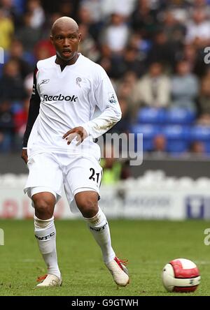 Football - FA Barclays Premiership - Bolton Wanderers / Liverpool - The Reebok Stadium. El-Hadji Diouf, Bolton Wanderers Banque D'Images