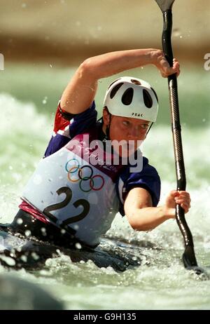 Canoë - Jeux Olympiques de 2000 à Sydney - Women's K1 Finale Slalom Banque D'Images