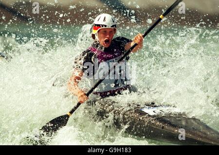 Canoë - Jeux Olympiques de 2000 à Sydney - Women's K1 Finale Slalom Banque D'Images