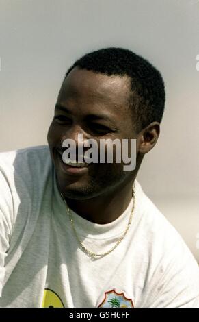 Cricket - quatrième test d'assurance de Cornhill - Angleterre / Antilles - Premier jour. Brian Lara, Antilles Banque D'Images