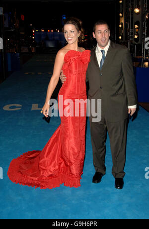 Kate Beckinsale et Adam Sandler assistent à la première britannique de Click à l'Empire Cinema Leicester Square, dans le centre de Londres. Date de la photo: Mercredi 27 septembre 2006. Le crédit photo devrait se lire comme suit : Ian West/PA Banque D'Images