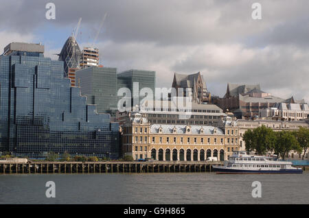 Tamise Stock - Londres Banque D'Images