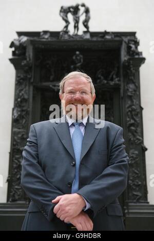 Bill Bryson s'élève à la "Porte de l'enfer' Banque D'Images