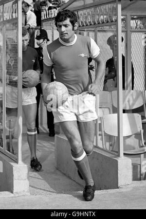 Football - football League Division One - Arsenal / Tottenham Hotspur. Frank McLintock, Arsenal Banque D'Images