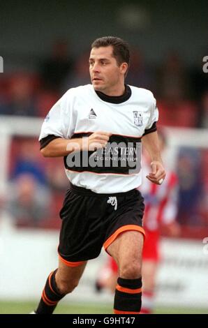 Soccer - Shropshire Senior Cup - demi-finale - Shifnal Town et Telford United.Kevin Jobling, Telford United Banque D'Images