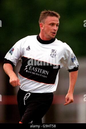 Soccer - Shropshire Senior Cup - Demi-finale - Oswestry Town v Telford United Banque D'Images