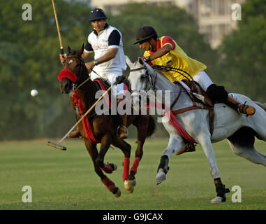 Grand concours de Polo - Jaipur Banque D'Images