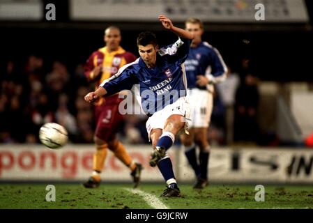 Soccer - FA Carling Premiership - Ipswich Town / Bradford City. Mark Burchill, ville d'Ipswich Banque D'Images