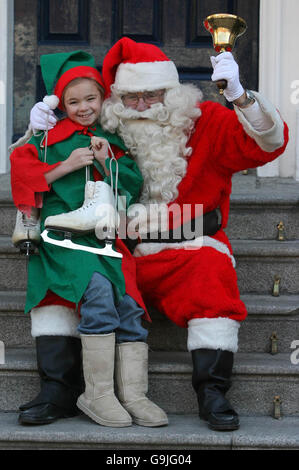 Lancement des festivités de Noël à Dublin Banque D'Images