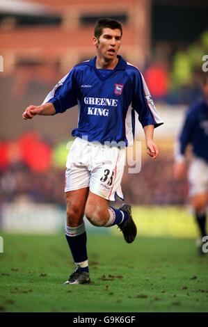 Soccer - FA Carling Premiership - Ipswich Town / Bradford City. Mark Burchill, ville d'Ipswich Banque D'Images