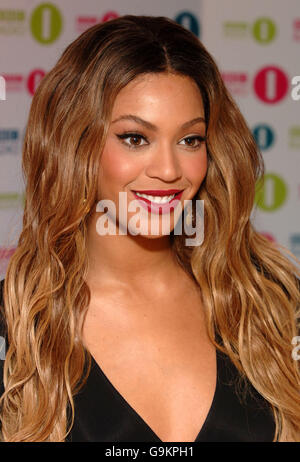 Beyonce à la BBC radio 1 Chart Show Live, qui se tient au Brighton Dome, Brighton. Banque D'Images