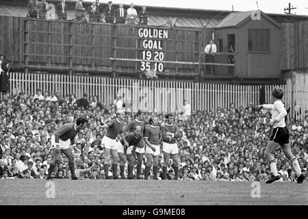 Soccer - Watney Cup - Final - Derby County v Manchester United - Terrain de baseball Banque D'Images