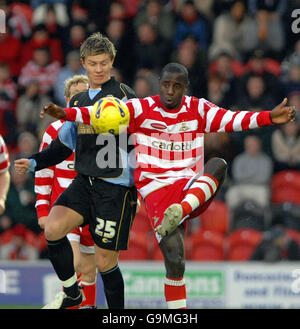 Soccer - Coca Cola Football League One - Doncaster Rovers v Rotherham United - Keepmoat Stadium Banque D'Images